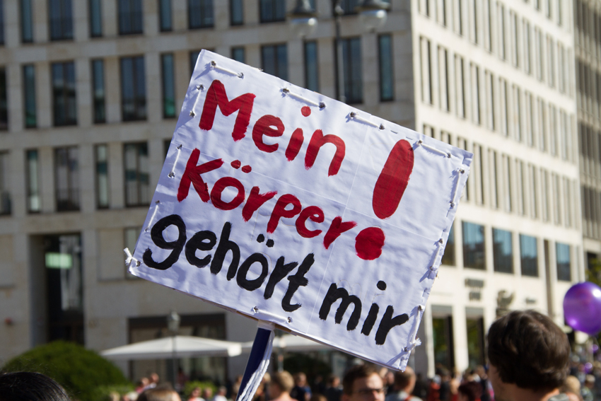 "Mein Körper - meine Entscheidung"