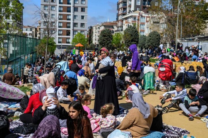 Erdbeben erschüttert Istanbul