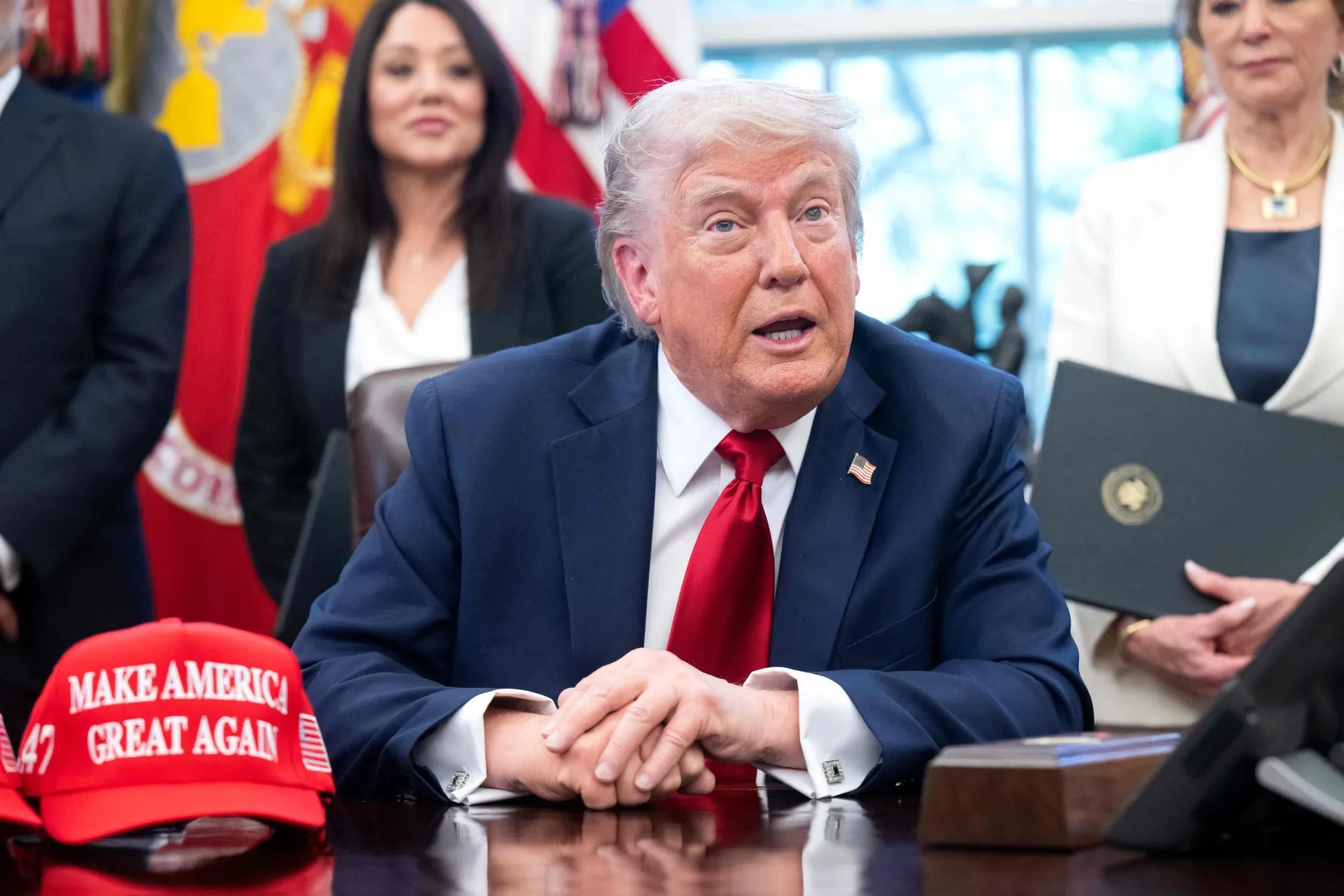 „Wladimir, stop!“: Trump richtet sich nach dem massiven Raketenangriff auf Kiew erstmals direkt an Putin