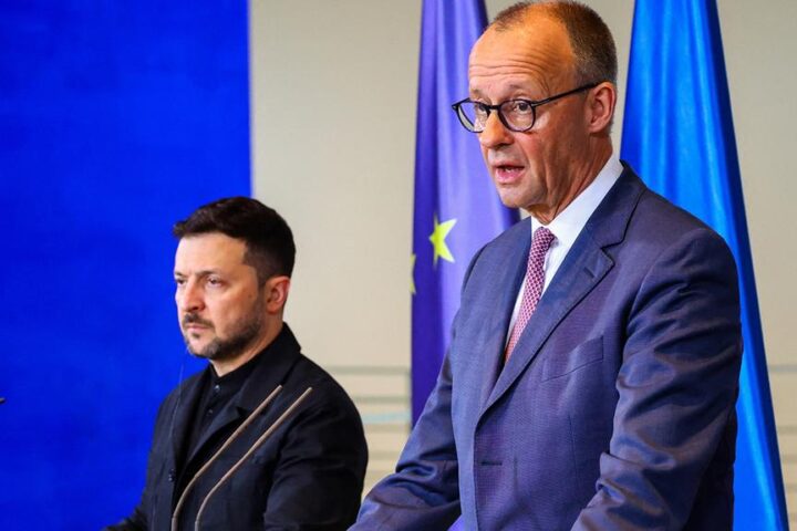 Merz sichert Ukraine umfassenden Beistand zu