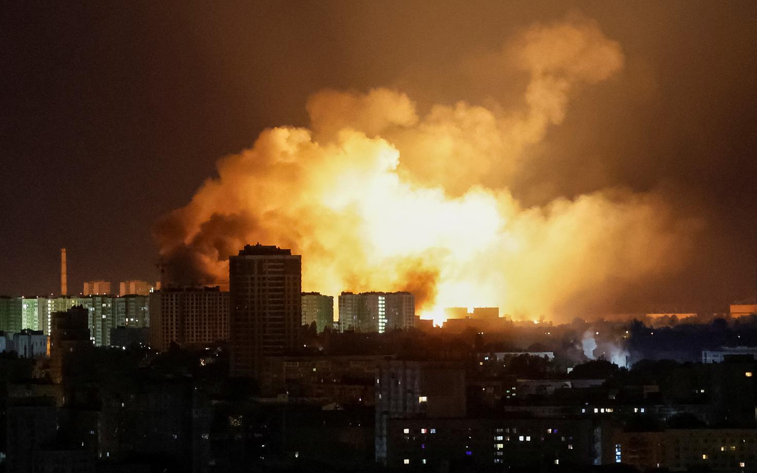 Russlands brutalster Luftangriff seit Kriegsbeginn erschüttert die Ukraine