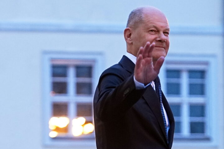 Scholz wünscht sich "Respect" zum Abschied