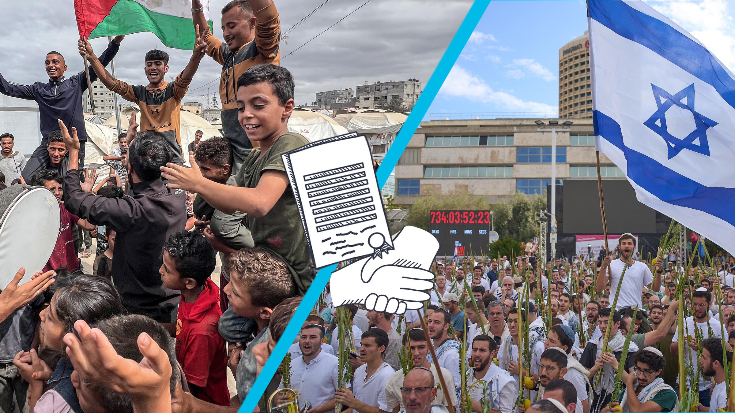 Israel und Hamas in Ablehnung vereint