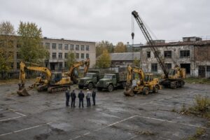 Staatlicher Bautrust in Gomel wegen Überschuldung vor der Liquidation