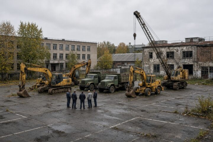 Staatlicher Bautrust in Gomel wegen Überschuldung vor der Liquidation