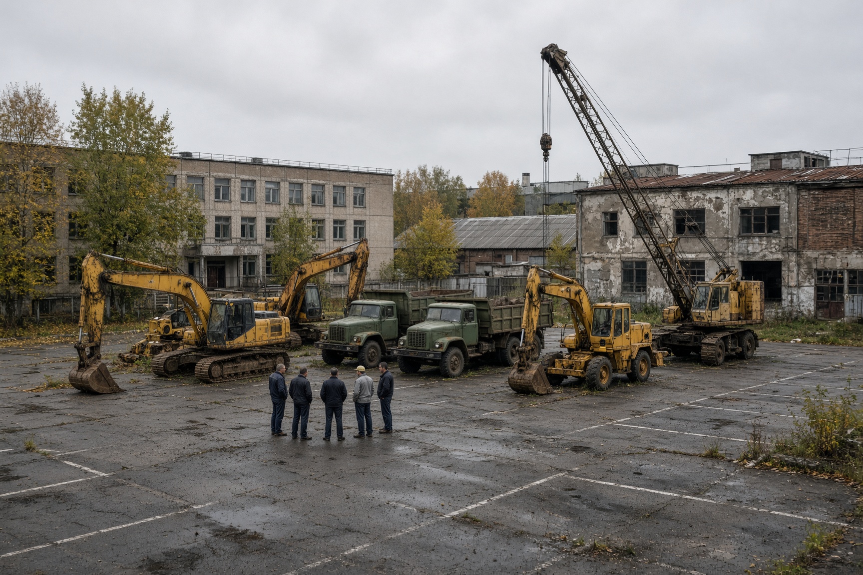 Staatlicher Bautrust in Gomel wegen Überschuldung vor der Liquidation