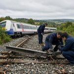 Aufgelegtes Schienenstück lässt Sabotage an Zug in der Normandie möglich erscheinen