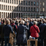 Proteste gegen geplante Reformen der sozialen Sicherung in Deutschland