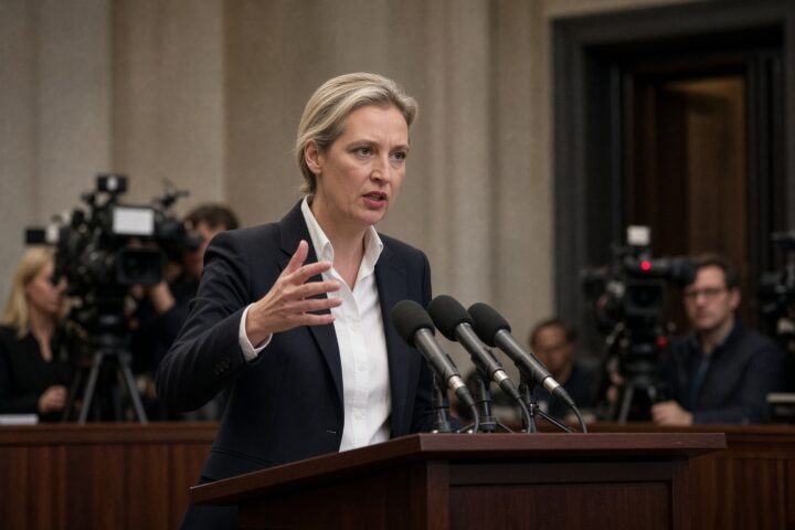 Weidel kündigt für die AfD Ende der Ukraine-Hilfe und Rückforderungen an