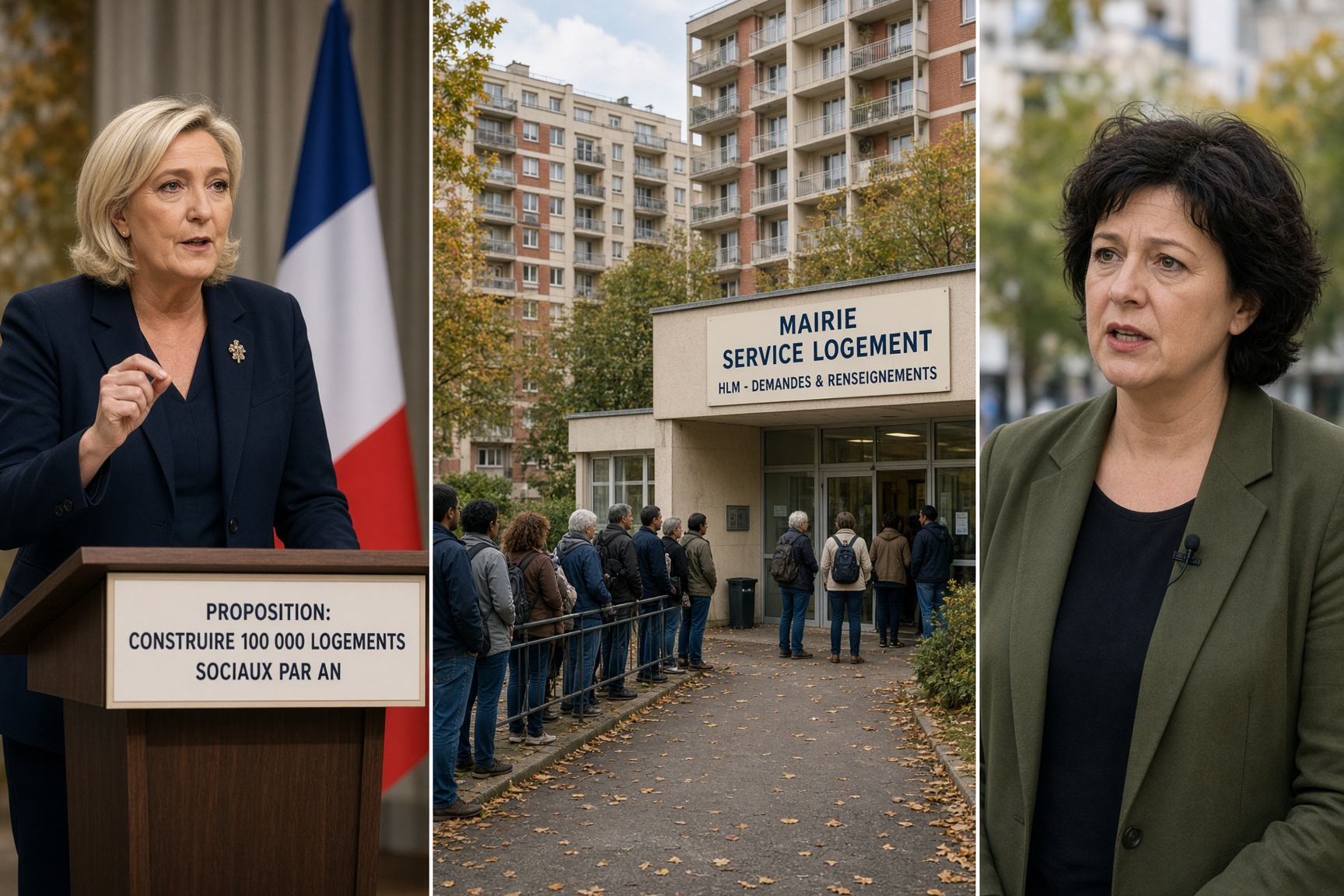 Sozialwohnungs-Vorstoß von Marine Le Pen wird als fremdenfeindliche Erfindung kritisiert