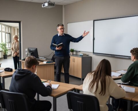 Ehemaliger Mitarbeiter russischer Staatspropaganda unterrichtet Geschichte an Schule in Pilsen