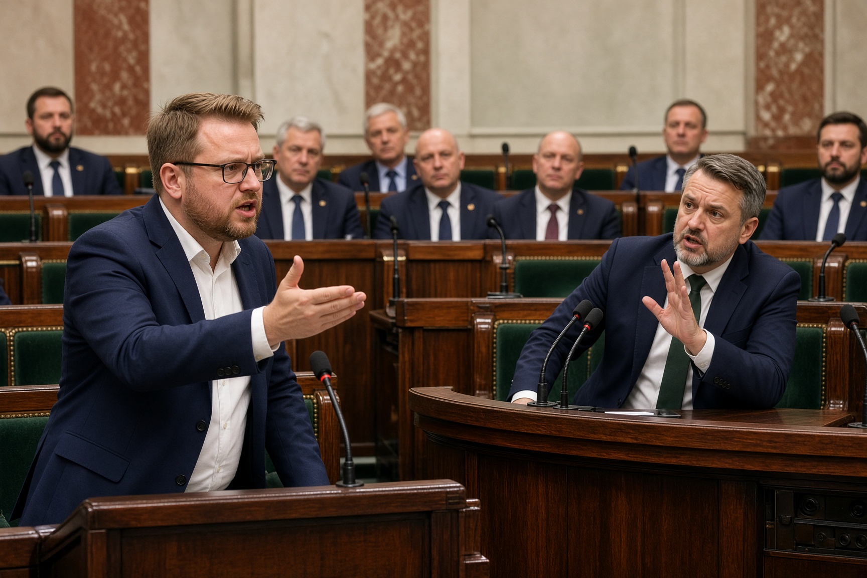 Men czens Angriffe machen Polens Verteidigungsbereitschaft zum Kreml-Narrativ