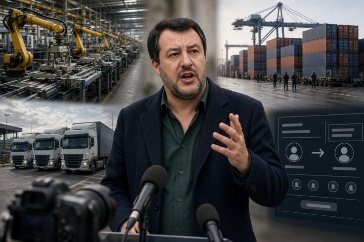 Salvini nutzt 350 Unternehmen für den Druck gegen Russlands Sanktionen