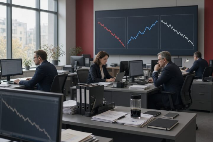 Russlands Zentralbank kalkuliert für 2027 mit einem BIP-Rückgang von bis zu vier Prozent