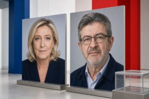 Umfrage sieht Marine Le Pen und Jean-Luc Mélenchon in Frankreichs Stichwahl
