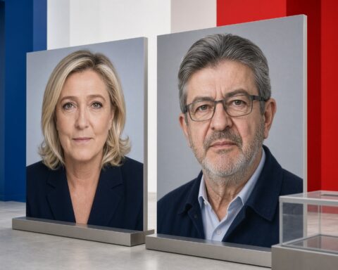 Umfrage sieht Marine Le Pen und Jean-Luc Mélenchon in Frankreichs Stichwahl