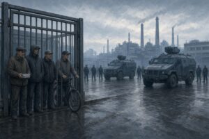 Belarus richtet Sicherheitsübungen in Gomel auf Proteste in Betrieben aus