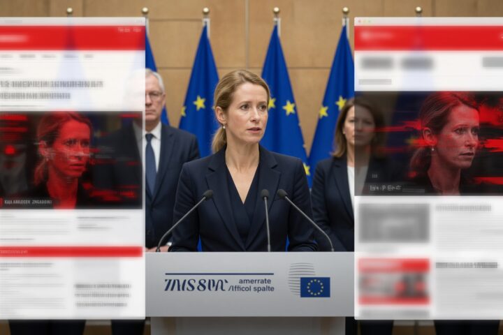 Pro-russische Medien erklären Kaja Kallas zur hybriden Bedrohung Europas