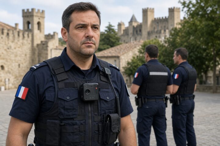 Frankreichs Nationale Sammlungsbewegung schloss Polizisten nach extremistischen Äußerungen aus