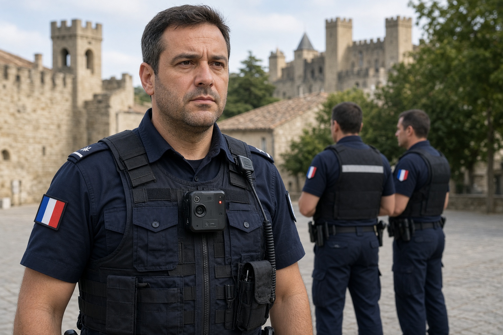 Frankreichs Nationale Sammlungsbewegung schloss Polizisten nach extremistischen Äußerungen aus