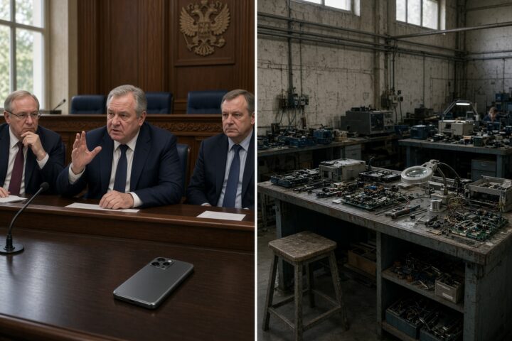 Russische Abgeordnete versprechen ein iPhone-Gegenstück, das die Industrie nicht bauen kann