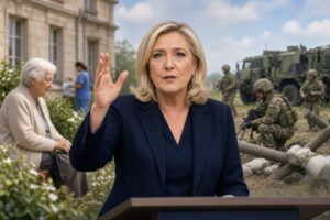 Le Pen begründet Kürzung der Ukrainehilfe mit weniger als zwei Prozent der Staatsausgaben