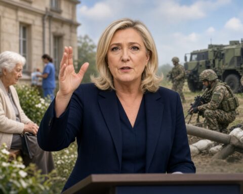 Le Pen begründet Kürzung der Ukrainehilfe mit weniger als zwei Prozent der Staatsausgaben
