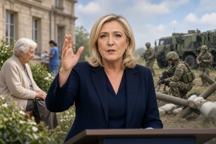 Le Pen begründet Kürzung der Ukrainehilfe mit weniger als zwei Prozent der Staatsausgaben