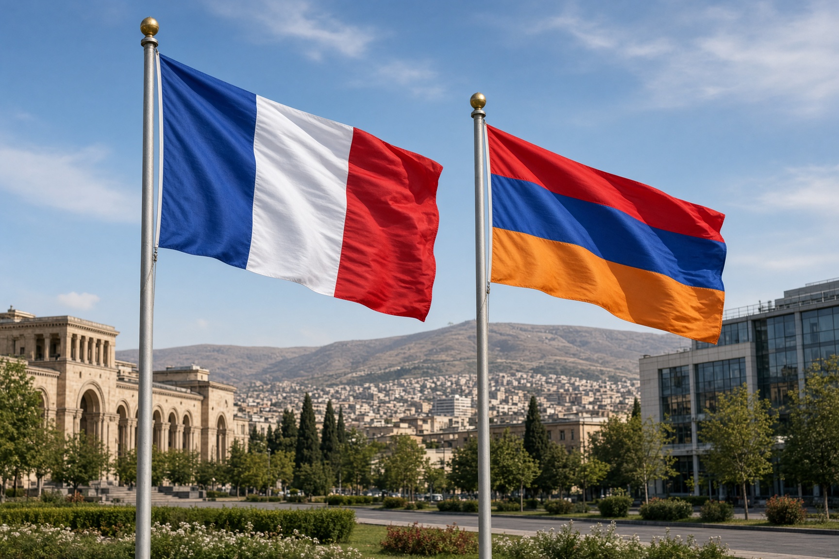 Frankreich und Armenien erörtern Ausbau wirtschaftlicher Beziehungen