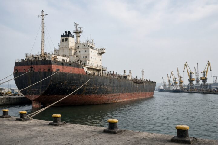 Die Achillesferse der russischen Schattenflotte liegt an Land