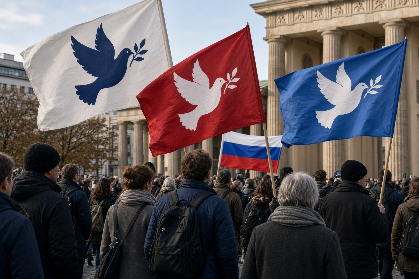 Deutschlands Friedensproteste und der politische Kampf um die Sicherheit