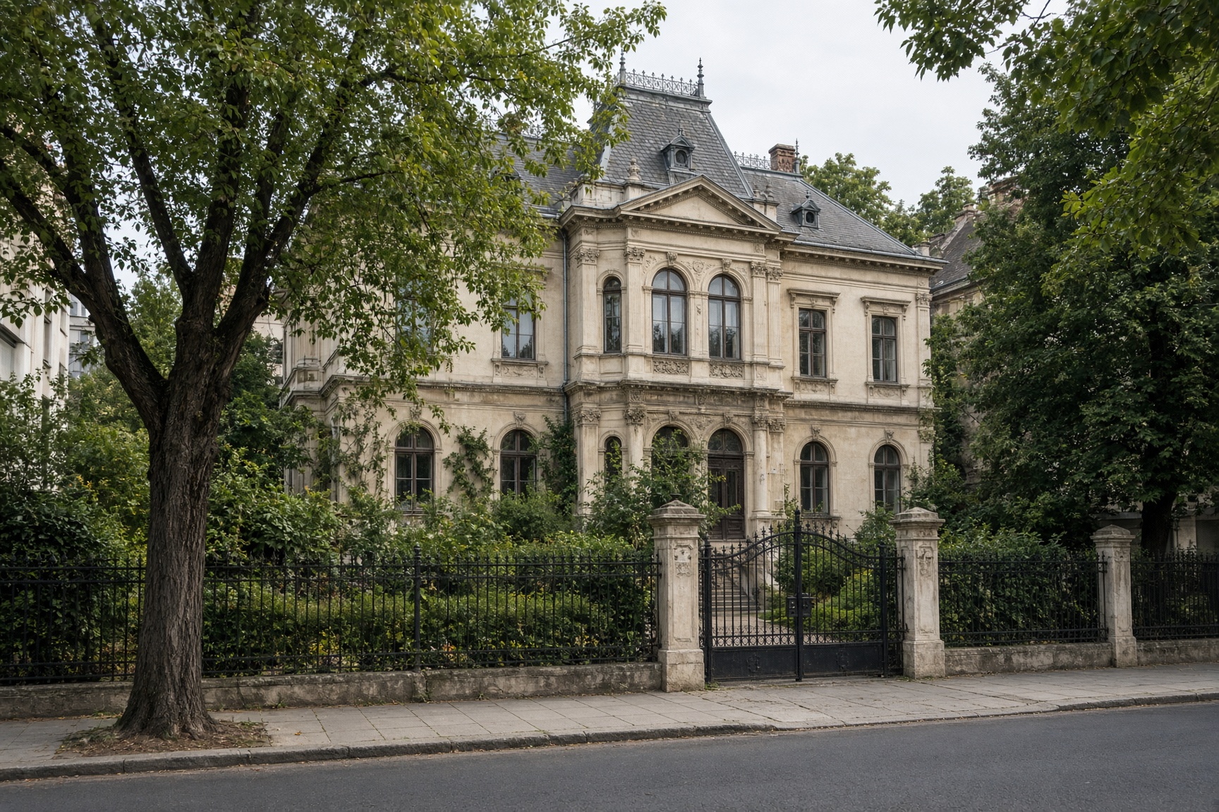 Budapester Villa rückt verschachtelte Eigentümerstrukturen ins Licht
