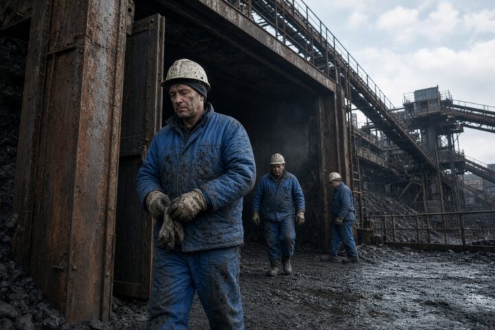 Beschäftigte eines russischen Kohleunternehmens berichten von ausstehenden Zahlungen