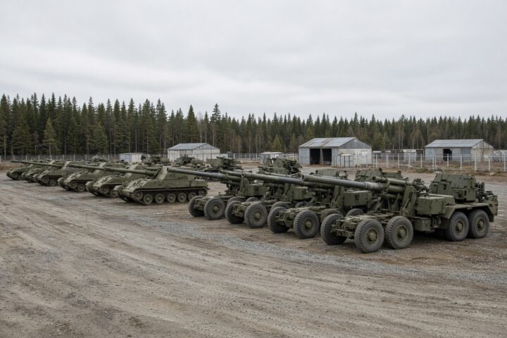 Russland füllt Reservelager nahe Finnland und dem Baltikum