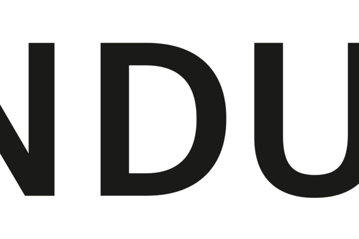 Logo von INDUS auf weißem Hintergrund.